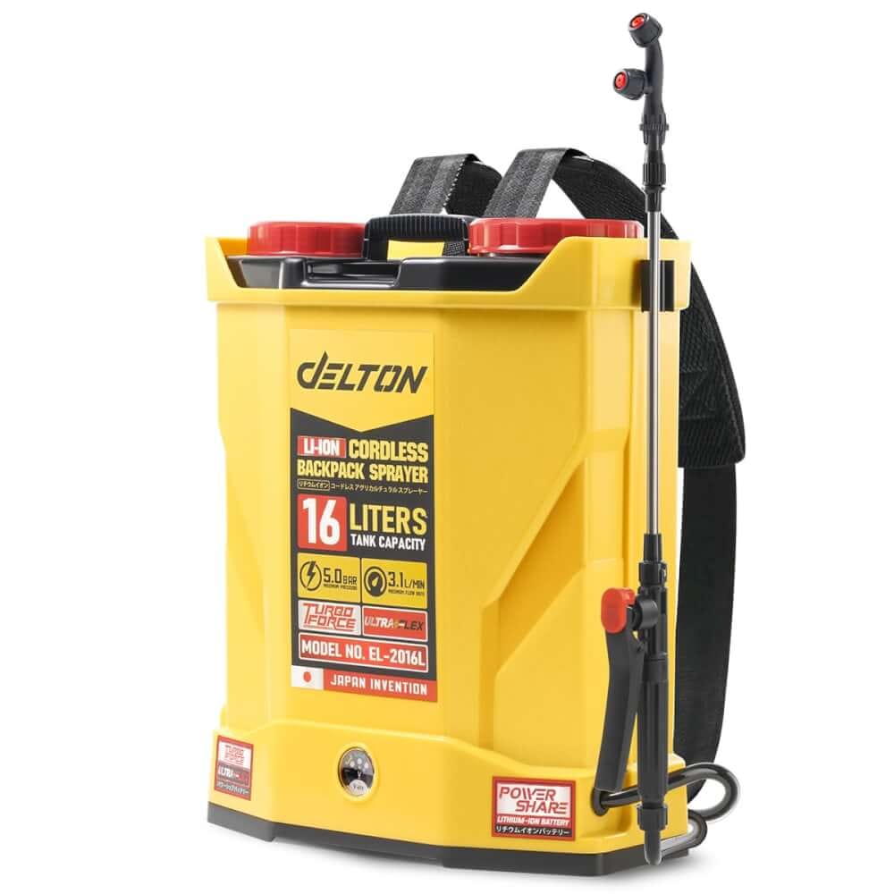 ถังพ่นยาไร้สาย (พร้อมแบตเตอรี่) DELTON รุ่น EL-2016L ULTRAFLEX 20V 4AH_0